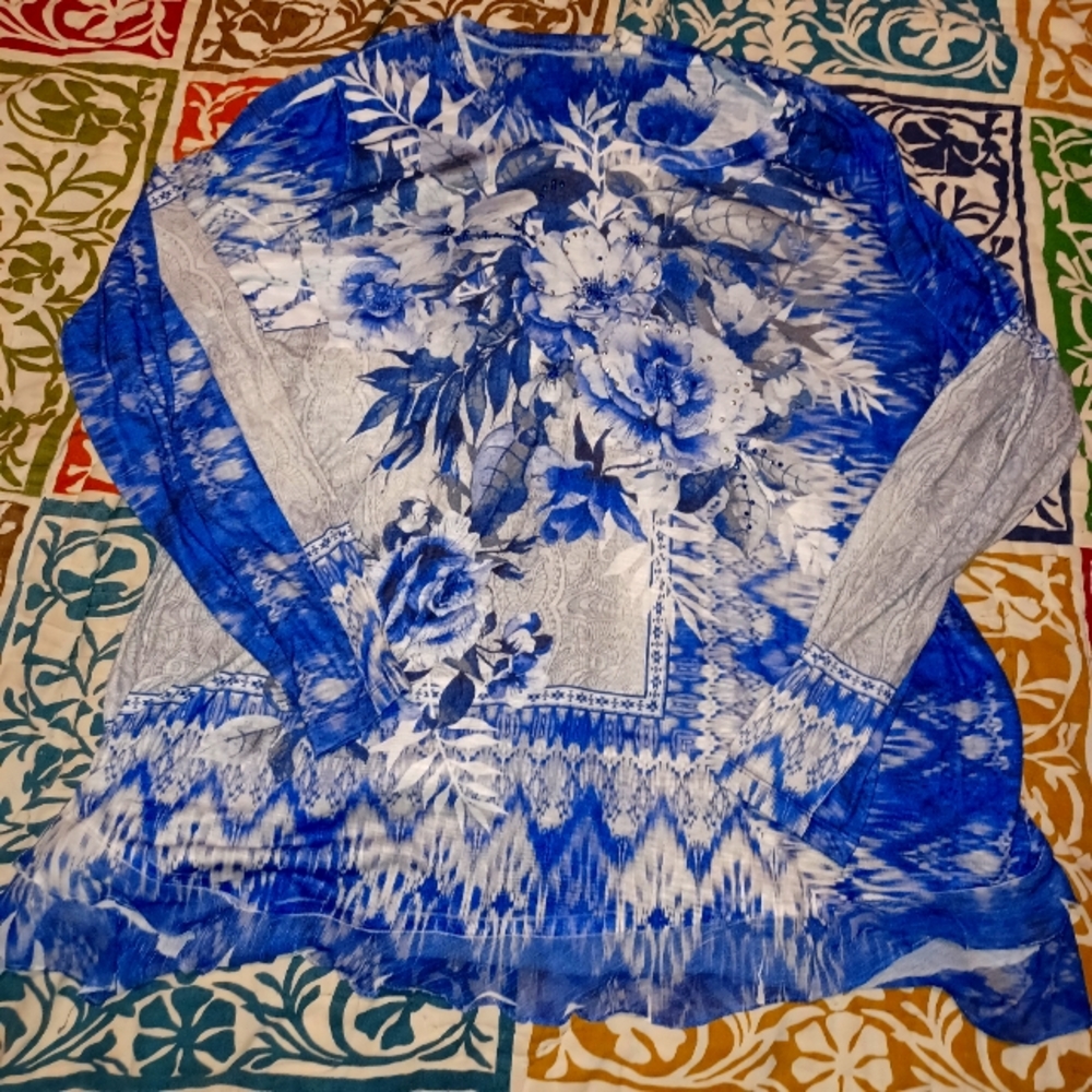 Then long sleeve blouse